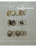【HAND】他店オフ無料！9月定額アート￥8400
