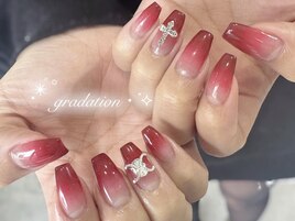 赤グラデーション