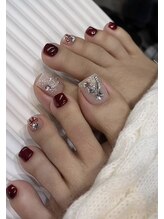 ヴィーナスネイル(Venus Nail)/フットクリスマスネイル