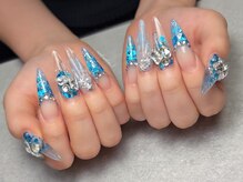 ドットエス(.S)/海・夏ネイル×ホログラスカルプ