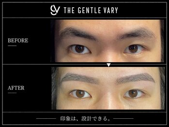 ザ ジェントルヴァリー 本町(THE GENTLE VARY)/圧倒的にモテる左右対称眉毛