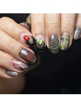 アティックネイルアトリエ(attic nail atelier)/推しネイル