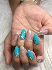 【Hand】サマーネイル