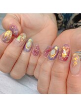 ソンリエ 青竹店(SONRiE)/流行りのオーロラネイル