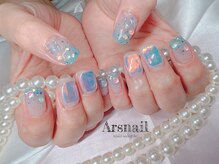 アルスネイル(Ars nail)/うるうる氷ネイル