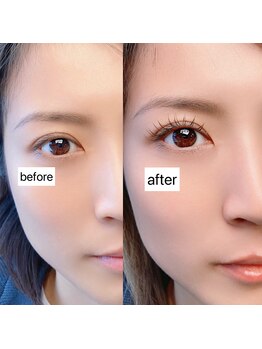 マロウアイラッシュ(mallow eyelash)/カラーエクステでメイク顔♪