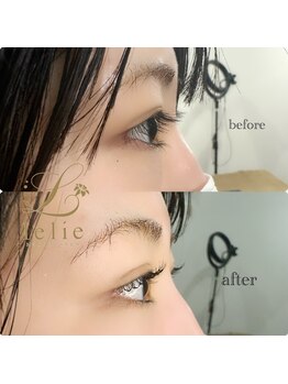 レリーアイラッシュ(lelie eyelash)/LASHLIFT 似合わせ