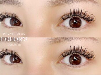 カラーズ ネイル アンド アイ(COLOR'S NAIL&EYE)/ボリュームラッシュ120束