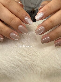 オフィスにも♪マグネットネイル