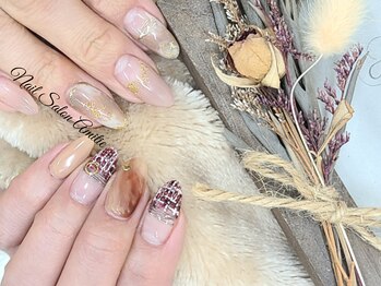 ネイルサロン アミティエ(Nail Salon Amitie)の写真/爪を本来の美しさへ導き、自爪を生かしながらジェルを楽しむ&理想のカワイイを探せる♪写真は2月限定Art★