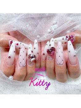 キティ 高崎店(kitty)の写真/センスと技術力の高さが人気の秘訣★シンプルから個性派までどんなデザインもお任せ♪カラーパーツも充実◎