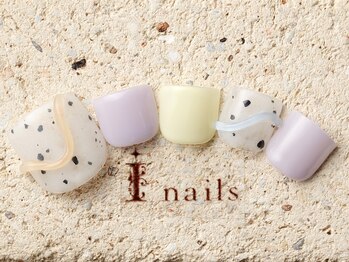 アイネイルズ 町田店(I nails)/うずらうねうねFOOT 8480円