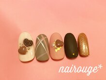 ネイル―ジュ 札幌大通店(nairouge*)/バレンタインネイル♪
