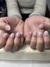 ベイビーブーマ（ピンクベースに白グラデーション）