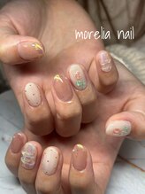 モレリア(morelia)/春ネイル　うるちゅる
