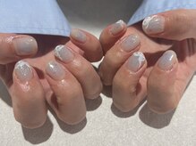 ネイルサロン プルミエール 錦糸町店(premiere)/チークネイル　リボン