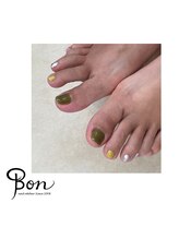 ネイルアトリエ ボン(nail atelier bon)/フットシェラックネイル