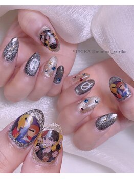 モナールアンド(MONNAL&)/転写シールネイル