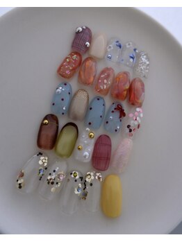 プラッド(PLAID)の写真/【完全Private Salon】再現性"高"マグネット50種類以上!持ち込みも人気¥7000~SNSで話題のデザインをPLAIDで