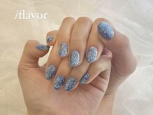 スラッシュフレーバー(/flavor)/ザクザクラメのワンカラー♪