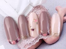 ネイルサロンフォーユー(for u)/フラワーネイル¥7980