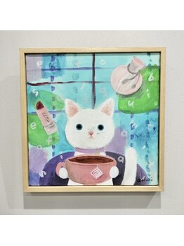 白ねこ化粧品店/白ねこ化粧品店のイメージで。