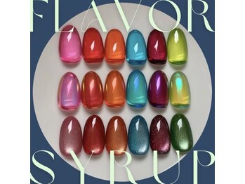 スラッシュフレーバー(/flavor)/シロップネイル♪