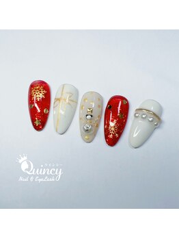 クインシー(Quincy)/クリスマスネイル