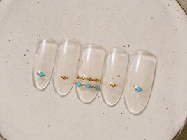 クリアジェルストーンアート