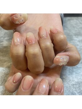 イロ(iro)/桃ネイル♪