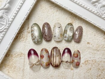 ベルビアンカ(Bell bianca)の写真/新規オフ無料＆再来の方も4週間以内の次回予約でオフ無料♪ハンド＆フットのセットメニューも有☆