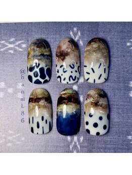 haruka nail × 陶器ネイル