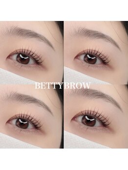 ベティーブロー(Betty Brow)/眉ワックス×まつげパーマ
