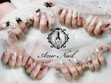 アジュールネイル 名古屋栄店(AzurNail)の雰囲気（発色の良いカラーを使用♪1000色以上♪フットネイルもお得に◎）