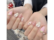  韓国ガーリーネイル