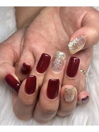 【Hand】秋ネイル