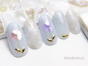 ネイルサロン プール ヴー(Nail Salon Pour Vous)/4月初回定額7000円←7975円