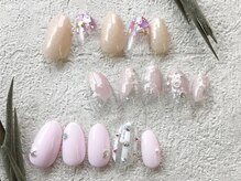 ネイルルーム ダイキチ(Nail room Daikichi)/pink summer nail