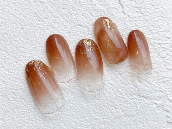 リーチェ ビューティアンドネイルサロン 大名店(Beauty&Nail Salon)/simple art ¥8100