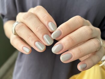 アールネイル(r.nail)/くすみグリーン