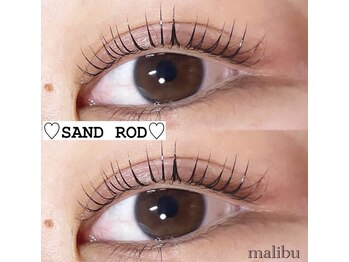 マリブ ヘアリゾート アイラッシュ みどり店(malibu hair resort eyelash)/ラッシュリフト サンドロッド