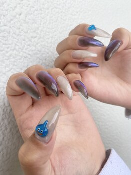 リゼラアンドコー 布施店/大人気マグネットネイル