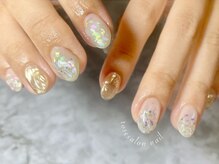 トータルビューティーローズ(Rose)/キラキラクリア氷ネイル