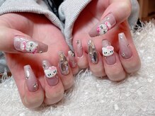 レアネイル 新宿(le'a nail)/キャラクターネイル