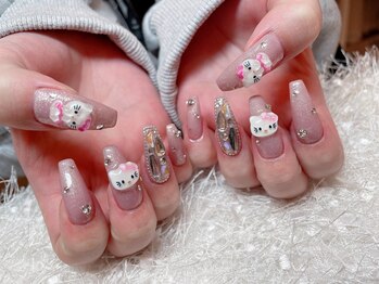 レアネイル 新宿(le'a nail)/キャラクターネイル