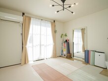 カラダミックス(karadamix)の雰囲気（エクササイズする時のお部屋です☆）