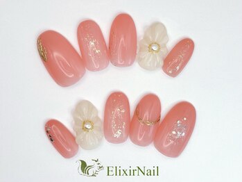 エリクサーネイル 西武新宿(Elixir Nail)/定額a シンプル／クーポン使用