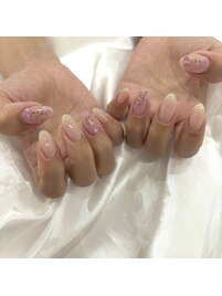 ちゅるちゅるさくらんぼネイル