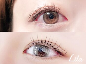 リラ 香椎店(Lila)の写真/[香椎/まつ毛パーマ/パリジェンヌ］【デザイン力に感動】目元可愛さ2倍!ダメージレスまつげパーマ♪