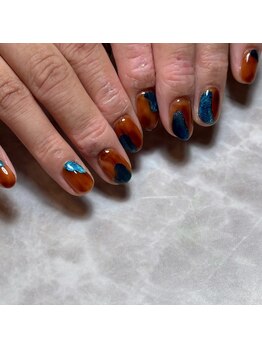 ネイルアトリエ ラテ(nailatelier latte)/full art